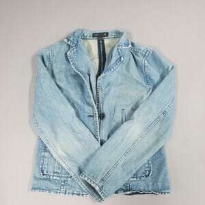 J. Crew Denim Jean Jacket Womens Size PS
